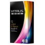 Цветные ароматизированные презервативы VITALIS PREMIUM color flavor - 12 шт