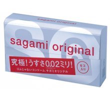 Ультратонкие презервативы Sagami Original - 6 шт