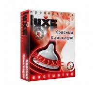Презерватив LUXE Exclusive Красный Камикадзе - 1 шт