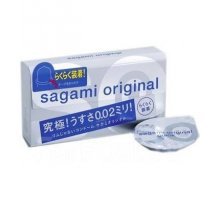 Ультратонкие презервативы Sagami Original QUICK - 6 шт