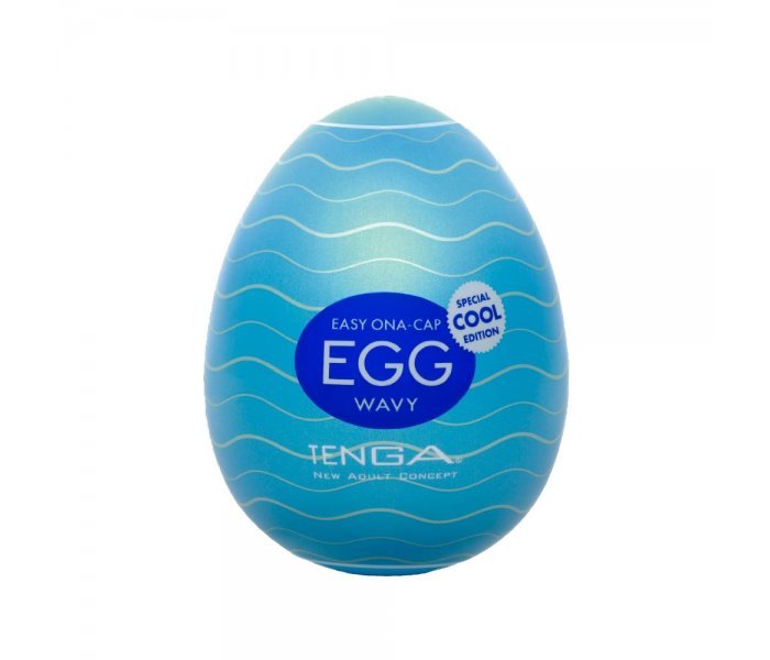 Мастурбатор-яйцо с охлаждающей смазкой COOL EGG