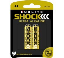 Батарейки Luxlite Shock (GOLD) типа АА - 2 шт