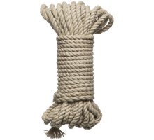 Бондажная пеньковая верёвка Kink Bind Tie Hemp Bondage Rope 30 Ft - 9,1 м