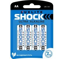 Батарейки Luxlite Shock (BLUE) типа АА - 4 шт