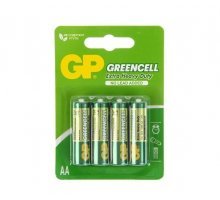 Батарейки солевые GP GreenCell AA/R6G - 4 шт