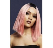 Нежно-розовый парик Кайли